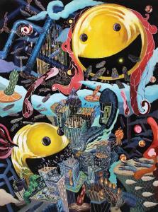 INDARTONO Ferisal Agus,Pacman Attack,2012,Sidharta ID 2013-09-14