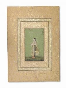 INDIAN SCHOOL,A COURTESAN POURS A CUP OF WINE,Christie's GB 2015-10-08
