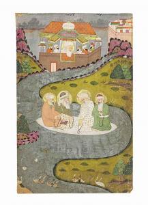 INDIAN SCHOOL,A GATHERING OF SUFI SHEIKHS,Christie's GB 2015-10-08