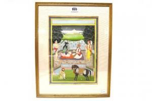INDIAN SCHOOL,A Rajput prince seated,Bellmans Fine Art Auctioneers GB 2015-05-20