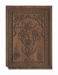 INDIAN SCHOOL,AN INDIAN CARVED WOODEN PANEL,c.1800,Christie's GB 2015-10-08