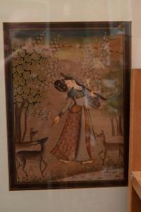 INDIAN SCHOOL,lady with deer,Stride and Son GB 2017-09-29
