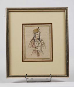 INDIAN SCHOOL,Portrait de princesse,1800-1900,Adjug'art FR 2018-03-13