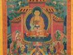 INDIAN SCHOOL,Thangka with Amitabha Buddha in Paradise,Auctionata DE 2017-02-23