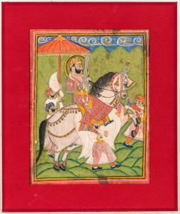 INDIAN SCHOOL (XVIII),Maharao Chattar Sal (reg. 1758-1764),Piguet CH 2019-05-22