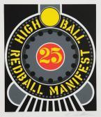 INDIANA Robert 1928-2018,Highball on the redball manifest,1997,Bloomsbury New York US 2008-11-05