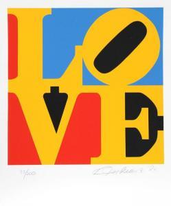 INDIANA Robert 1928-2018,The Book of Love 6,1996,Ro Gallery US 2012-05-05