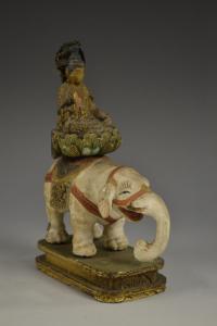 INDO CHINESE SCHOOL,Buddha on an elephant,1900,Bamfords Auctioneers and Valuers GB 2017-07-05