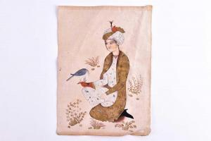 INDO PERSIAN SCHOOL,portrait of a Safavid Prince,Dawson's Auctioneers GB 2021-11-25