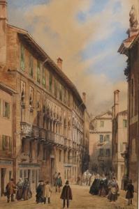 INGANNI Angelo 1807-1880,Palazzo Correr a Venezia,Cambi IT 2025-05-27