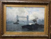 INGRAM William Ayerst 1855-1913,The Tower Bridge, London,Andrew Smith and Son GB 2019-05-21