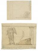 INGRES Jean Auguste Dominique 1780-1867,Two designs for a monument for Hippolyte Flandri,Christie's 2024-02-01