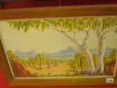 INKAMALA Lindberg 1942-1980,Central Australian Landscape with Ghost Gum,Bonhams & Goodman 2007-11-27