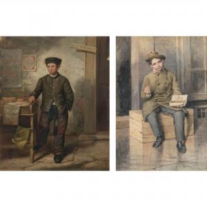 INMAN John O'Brien 1828-1896,Cigar Seller,1906,William Doyle US 2018-10-03