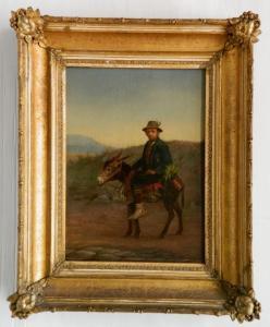 INMAN John O'Brien 1828-1896,Man on Donkey,1870,Rachel Davis US 2018-04-21