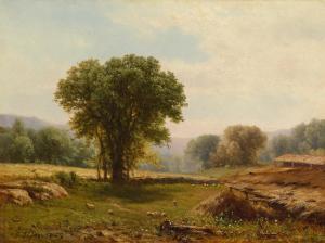 INNESS George 1825-1894,Landscape with Sheep,1858,Sotheby's GB 2024-01-19