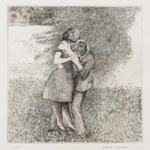 INSHAW David 1943,Two Lovers,1986,Forum Auctions GB 2023-09-06