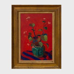 INUKAI Kyohei 1913-1985,Flowers in a Vase,Stair Galleries US 2018-09-28