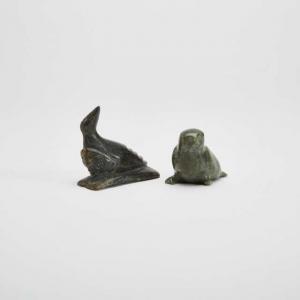 INUKTALIK Mina 1932,PAIR OF ARCTIC BIRDS,Waddington's CA 2019-03-23