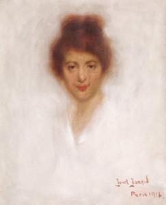 Ioanid Ionel 1882-1952,Artist's Wife,1917,Artmark RO 2023-06-19
