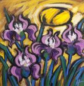 IONESCU Anca 1949,Irises,Mallams GB 2017-05-25