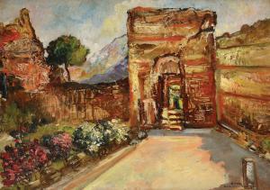 Ionescu Bacalogu Maria 1878-1946,Ruine romane,Artmark RO 2011-01-27