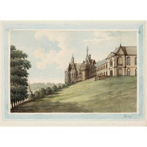 IRELAND Samuel 1744-1800,Vue du château Gaillon,Tajan FR 2019-10-01
