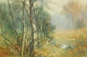 IRELAND Thomas Tayler,A misty morning along the river with Silver Birch ,John Nicholson 2023-12-20