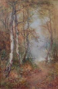 Ireland Thomas Tayler 1880-1927,A woodland lake,Lacy Scott & Knight GB 2018-03-24