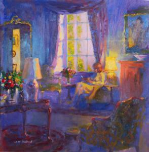 IRELAND William Addison 1880-1935,Interior - Blue Shadows,Mallams GB 2018-04-09