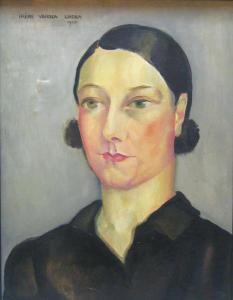 Irene VAN DER LINDEN,Femme en buste.,1930,Lhomme BE 2012-10-06