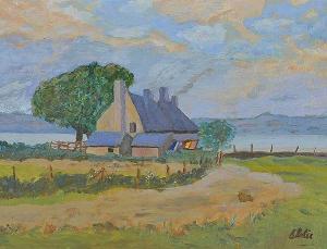 IRISH SCHOOL,HOUSE BY THE LOUGH,Ross's Auctioneers and values IE 2015-06-24