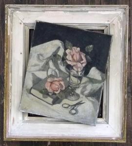 IRONSIDE Christopher 1900-1900,Still life with roses and glass,1953,Wotton GB 2018-09-25