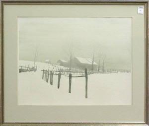 IRONSIDE Xavier 1900-1900,Snowbound,1981,Clars Auction Gallery US 2007-06-03