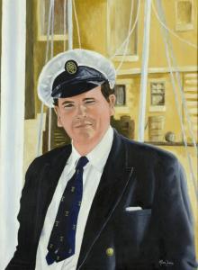 IRVINE ALLAN 1967,PORTRAIT OF PETER ST THOMAS M H HOPE,Mellors & Kirk GB 2018-04-11