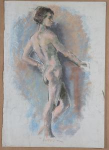 IRWIN Greville 1893-1947,Female Nude Life Study,Tooveys Auction GB 2021-11-10