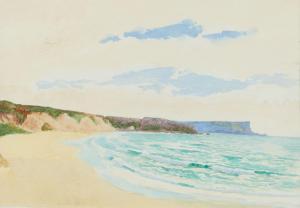 IRWIN José 1900-1900,BEACH ON THE ANTRIM COAST,Ross's Auctioneers and values IE 2024-03-20