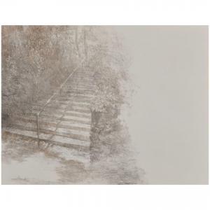 ISABELLA MOLARD 1957,Old stone steps,Kaupp DE 2023-11-25