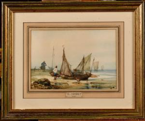 ISABEY Eugene Louis Gabriel 1803-1886,Les pêcheurs,1825,Osenat FR 2024-04-07