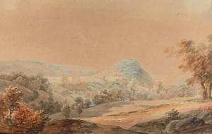 ISABEY Jean Baptiste 1767-1855,Paysage de montagne,1812,Boscher-Studer-Fromentin FR 2016-03-30