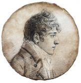 ISABEY Jean Baptiste 1767-1855,Portrait présumé d''Ale,1845,Artcurial | Briest - Poulain - F. Tajan 2017-03-23