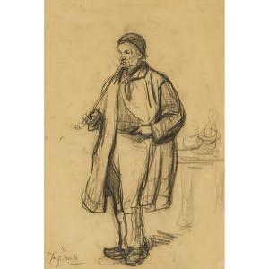 ISAELS Josef 1824-1911,ALTER MANN (OLD MAN),Waddington's CA 2023-07-13