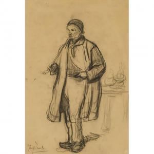 ISAELS Josef 1824-1911,ALTER MANN (OLD MAN),Waddington's CA 2022-09-15