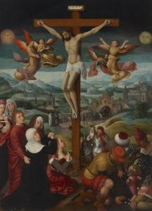 ISENBRANT Adriaen 1490-1551,The Crucifixion,Christie's GB 2022-06-10