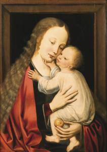 ISENBRANT Adriaen 1490-1551,VIRGIN AND CHILD,1551,Sotheby's GB 2014-12-04