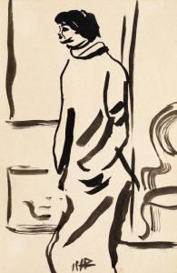 Iser Losif 1881-1958,In the Salon,Artmark RO 2024-04-15