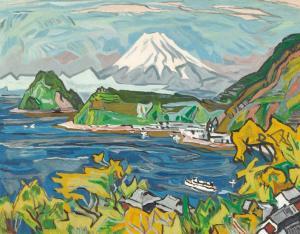 ISHIKAWA Toraji 1875-1964,Mt. Fuji,Mainichi Auction JP 2023-09-07