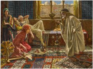 ISRAEL Daniel 1859-1901,The Soothsayer,Sotheby's GB 2023-11-09