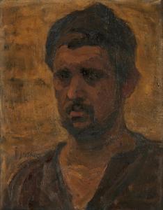 ISRAELS Isaac Lazarus 1865-1934,Portrait d'homme,Horta BE 2024-04-22