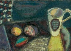 ISSAIEV Nicolas 1891-1977,Nature morte à la cruche,Aguttes FR 2008-03-31